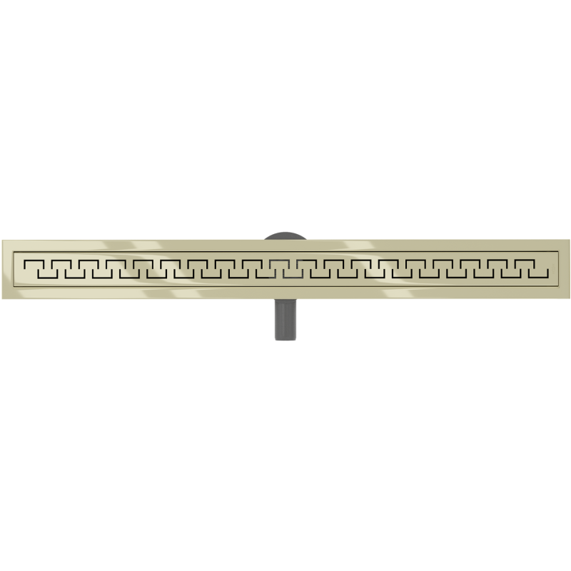 Mexen Flat 360° M15 rotary linear drain 90 cm, gold - 1524090-40