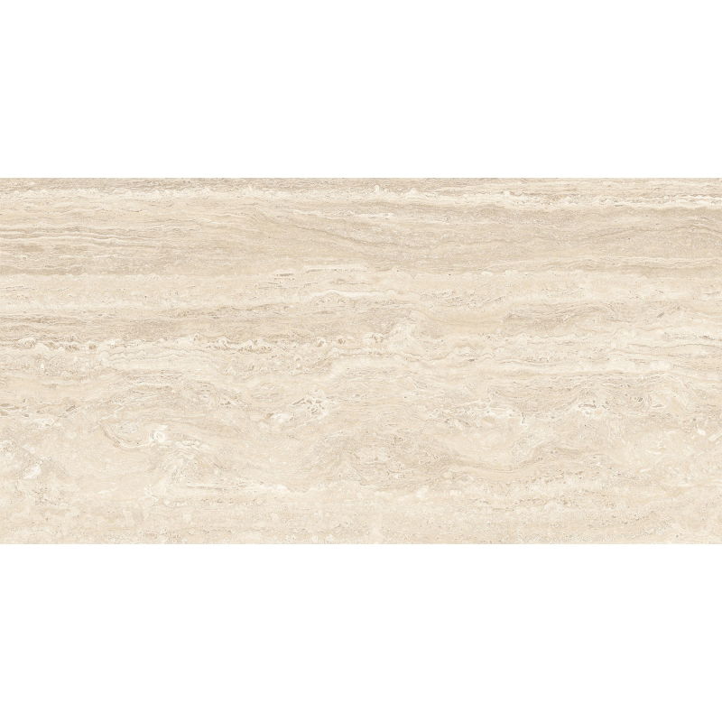 Mexen Neo Travertino Cream sample of rectified glazed stoneware. G1, floor-wall tile 120 x 60 cm, matte - TL302-02-S