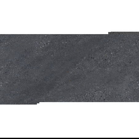 Mexen Inspira Black glazed rectified porcelain tile sample G1, floor and wall tile 120 x 60 cm, matte - TL303-06-S