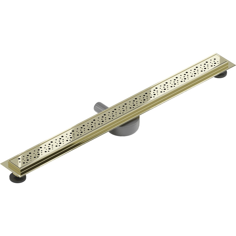 Mexen Flat 360° M12 Rotating Linear Drain 90 cm, Gold - 1521090-40