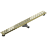 Mexen Flat 360° M12 Rotating Linear Drain 80 cm, Gold - 1521080-40