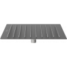 Mexen Slim rainmaker 25 x 25 cm, Graphite - 79125-66