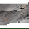 Mexen Mist H Duo hinged shower enclosure 120 x 90 cm, transparent, brushed copper - 8A5-120L-090P-65-00