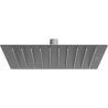 Mexen Slim Showerhead 25 x 25 cm, Graphite - 79125-66