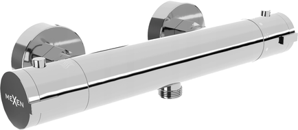 Mexen Kai thermostatic shower mixer tap, Chrome - 77100-00