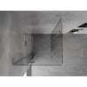 Mexen Mist H L Duo Shower Enclosure Hinged 90 x 90 cm, Transparent, Chrome - 8A5L-090L-090P-01-00