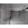 Mexen Mist H L Duo shower enclosure hinged 115 x 70 cm, transparent, chrome - 8A5L-115L-070P-01-00