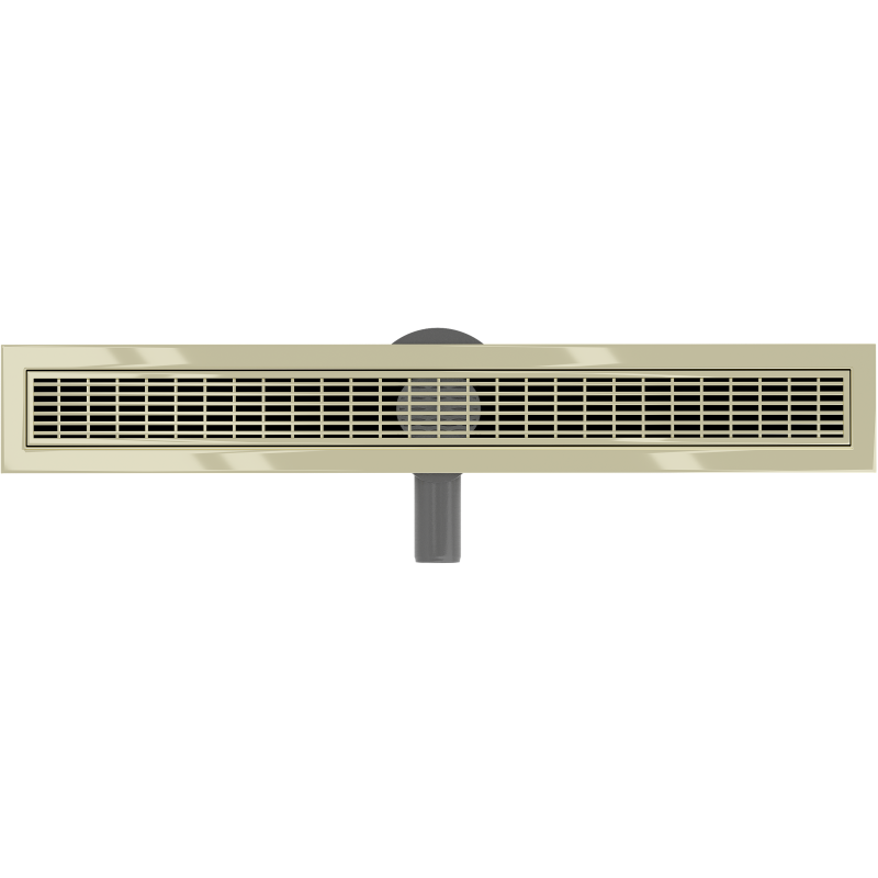 Mexen Flat 360° M33 70 cm Rotating Linear Drain, Gold - 1533070-40