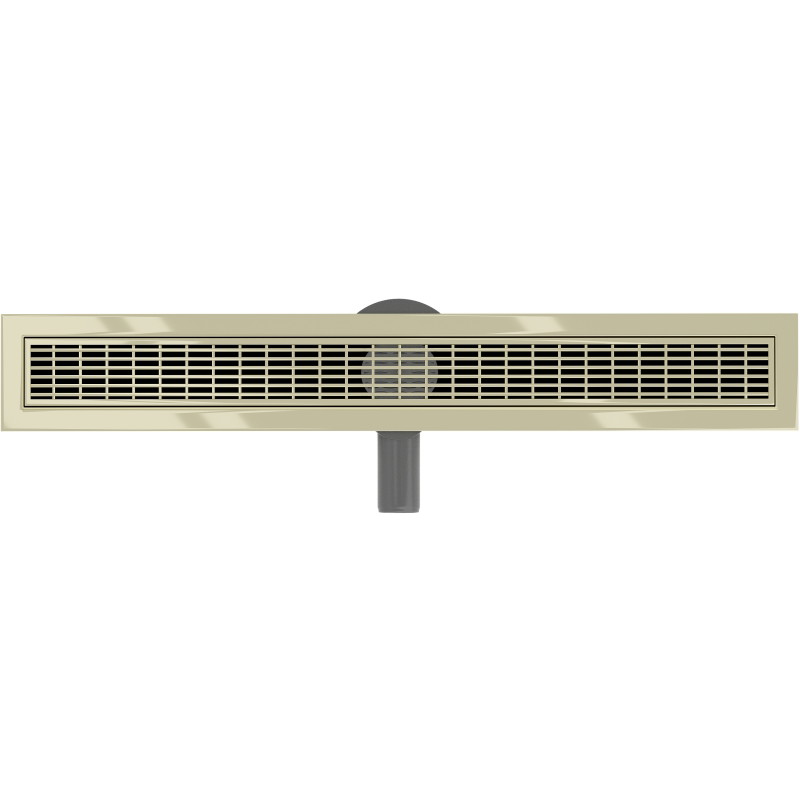 Mexen Flat 360° M33 Rotating Linear Drain 70 cm, Gold - 1533070-40