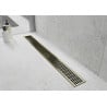 Mexen Flat 360° M33 Rotating Linear Drain 90 cm, Gold - 1533090-40