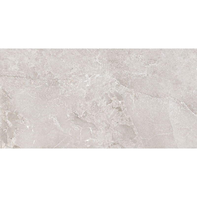 Mexen Terralite Bianco glazed rectified porcelain stoneware sample G1, floor and wall tile 120 x 60 cm, matte - TL306-01-S