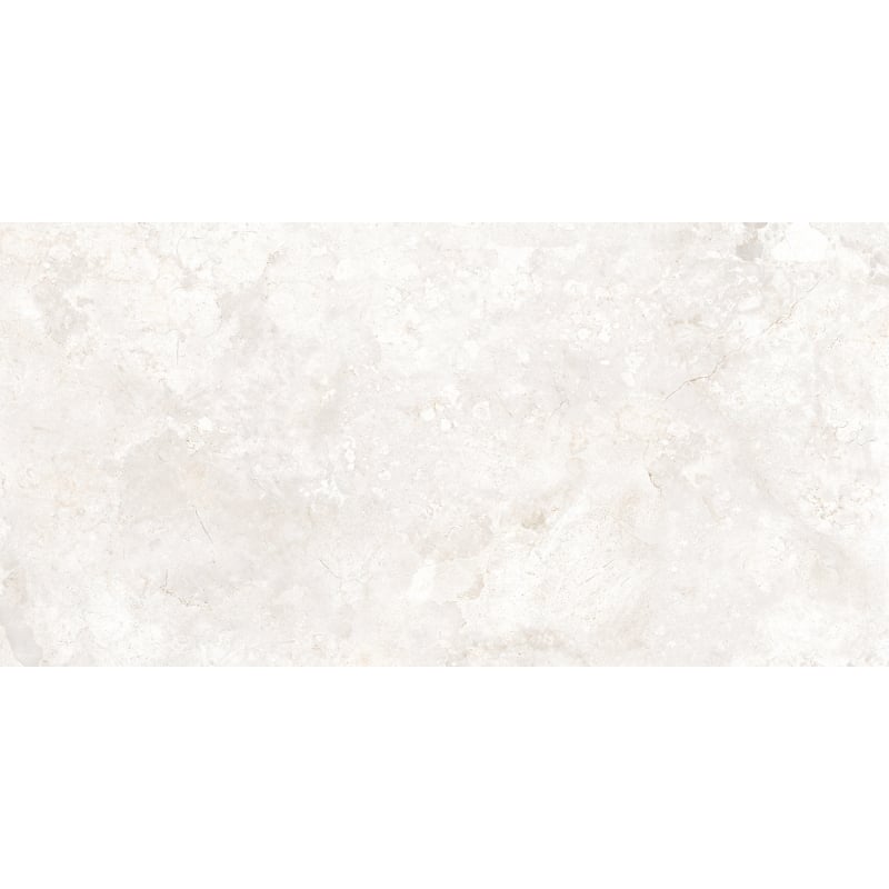 Mexen Tubac Bianco glazed rectified stoneware sample. Floor-wall tile, matte - TL304-01-S