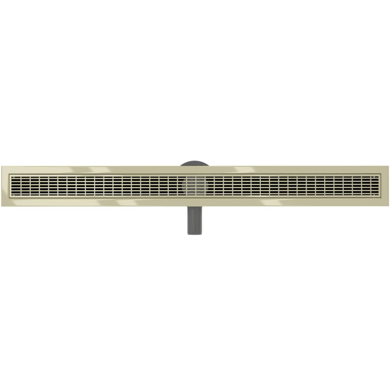 Mexen Flat 360° M33 Rotating Linear Drain 100 cm, Gold - 1533100-40