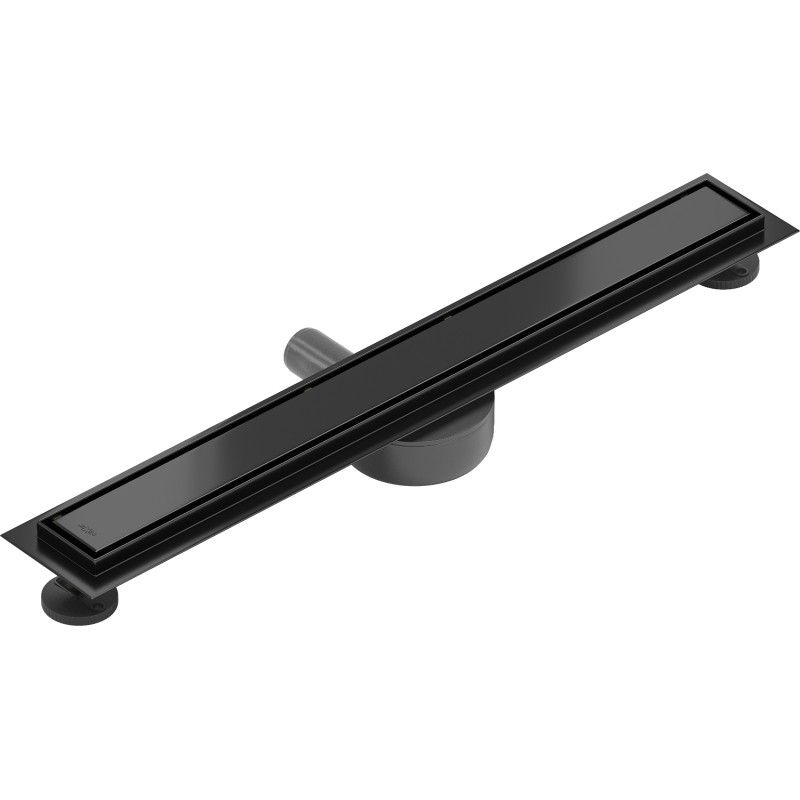 Mexen Flat 360° M13 Linear Rotary Drain 2-in-1 60 cm, Black - 1710060-40