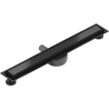 Mexen Flat 360° M13 swivel linear drain 2-in-1 70 cm, Black - 1710070-40