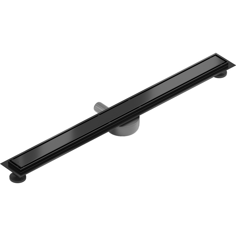 Mexen Flat 360° M13 Rotating Linear Drain 2-in-1 80 cm, Black - 1710080-40
