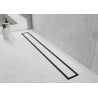 Mexen Flat 360° M13 2-in-1 Rotating Linear Drain 100 cm, Black - 1710100-40