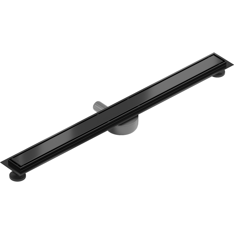 Mexen Flat 360° M13 2-in-1 Rotating Linear Drain 100 cm, Black - 1710100-40