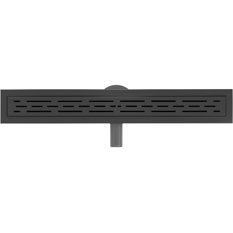 Mexen Flat 360° M01 50 cm rotary linear drain, black - 1720050-40