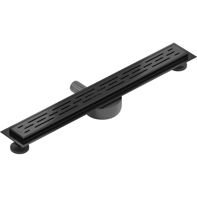 Mexen Flat 360° M01 50 cm rotary linear drain, black - 1720050-40