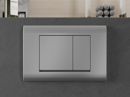 Mexen Fenix 01 flush button, matte chrome - 600102