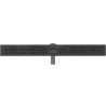 Mexen Flat 360° M01 swivel linear drain 80 cm, Black - 1720080-40