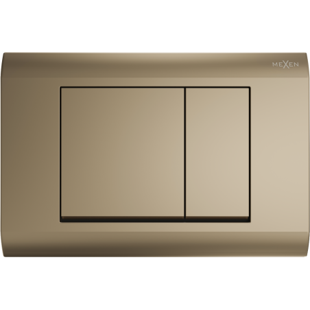 Mexen Fenix 01 flush button, gold champagne - 600104