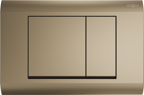 Mexen Fenix 01 flush button, Gold - 600104