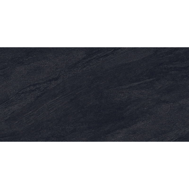 Mexen Netiva Black sample of glazed rectified stoneware tile G1, floor and wall tile 120 x 60 cm, matte - TL316-04-S