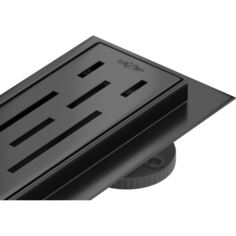 Mexen Flat 360° M01 100 cm Rotary Linear Drain, Black - 1720100-40