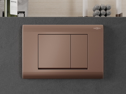 Mexen Fenix 01 flush button, Rose gold - 600105
