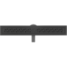 Mexen Flat 360° M12 rotating linear drain 60 cm, black - 1721060-40