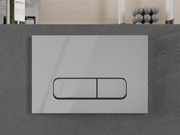 Mexen Fenix 02 Flush Button, Shiny Chrome - 600201