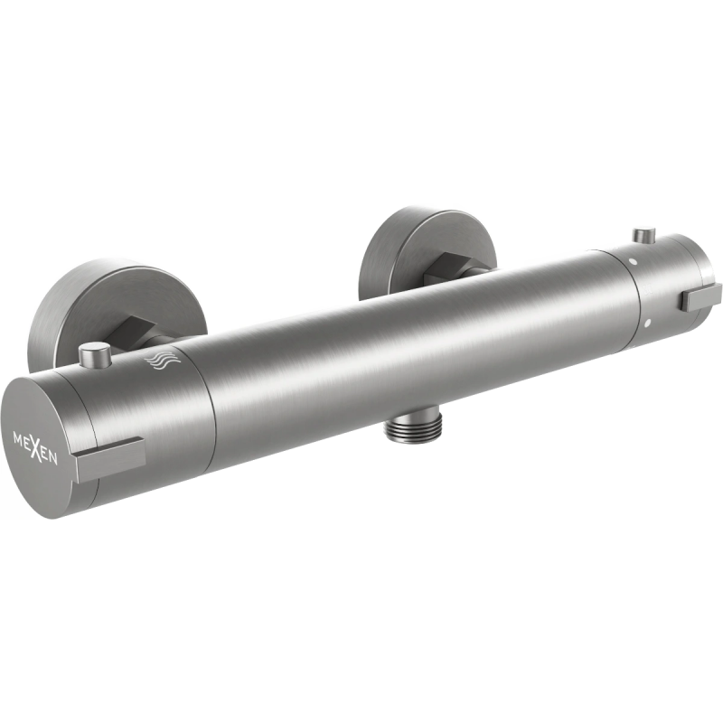 Mexen Kai thermostatic shower faucet, graphite - 77100-66