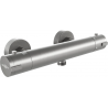 Mexen Kai thermostatic shower faucet, brushed gun gray - 77100-66