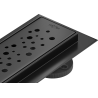 Mexen Flat 360° M12 360° Rotating Linear Drain 100 cm, Black - 1721100-40
