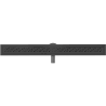 Mexen Flat 360° M12 360° Rotating Linear Drain 100 cm, Black - 1721100-40