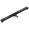 Mexen Flat 360° M12 360° Rotating Linear Drain 100 cm, Black - 1721100-40