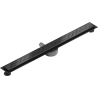 Mexen Flat 360° M12 360° Rotating Linear Drain 100 cm, Black - 1721100-40