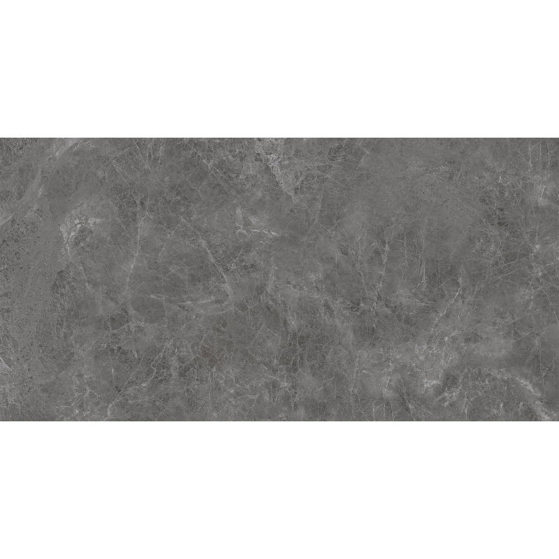 Mexen Runa Black glazed rectified stoneware sample tile G1, floor-wall tile 120 x 60 cm, matte - TL323-03-S