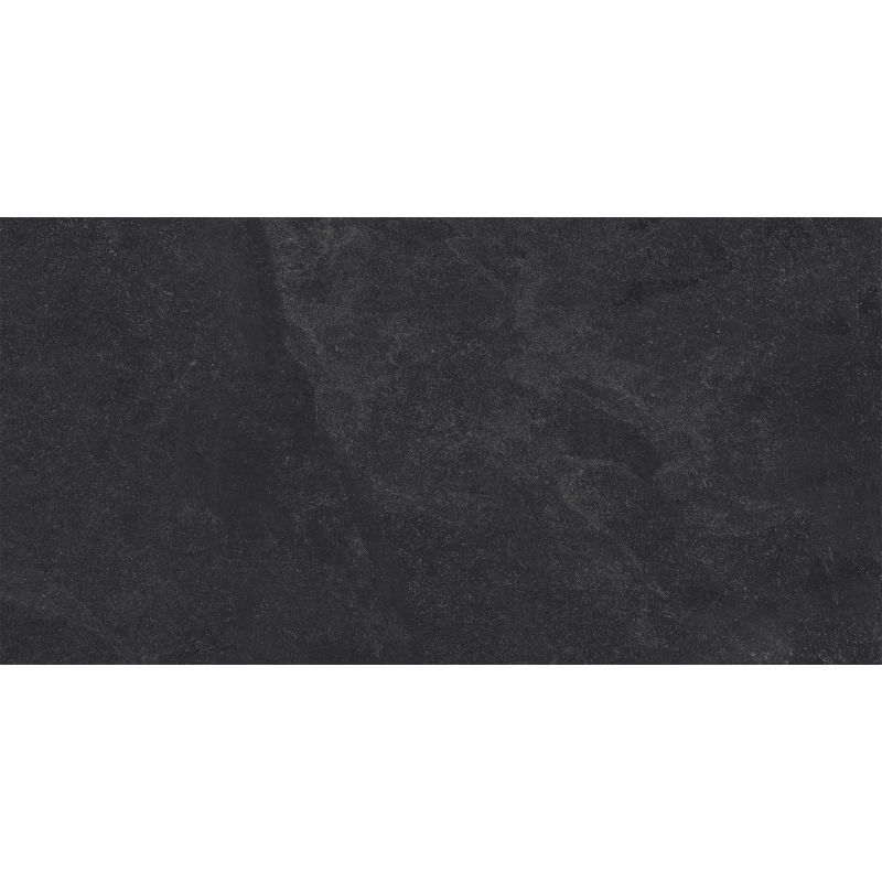 Mexen Canberra Black glazed rectified porcelain stoneware sample G1, floor-wall tile, matt - TL328-02-S