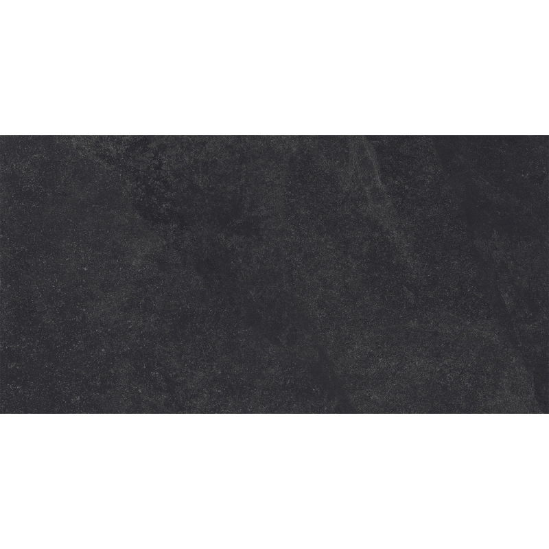 Mexen Canberra Black glazed rectified porcelain stoneware sample G1, floor-wall tile, matt - TL328-02-S