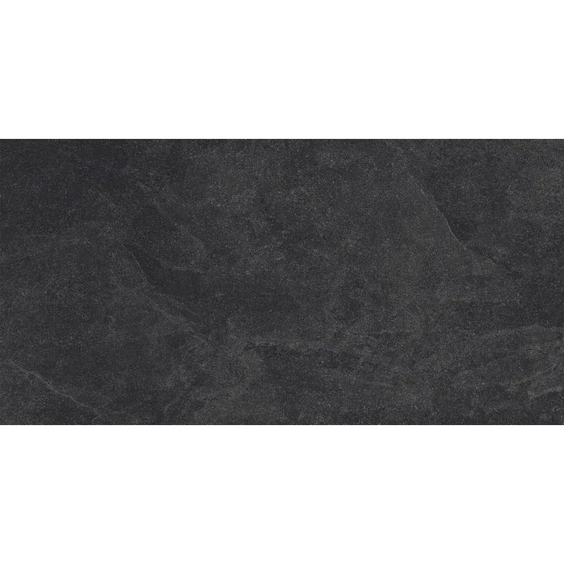 Mexen Canberra Black glazed rectified porcelain stoneware sample G1, floor-wall tile, matt - TL328-02-S