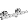 Mexen Slim thermostatic shower faucet, chrome - 77105-00