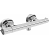 Mexen Slim thermostatic shower tap, chrome - 77105-00