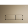 Mexen Fenix 02 flush button, Gold - 600204