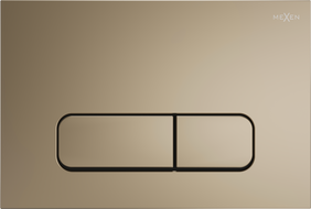 Mexen Fenix 02 flush button, Gold - 600204