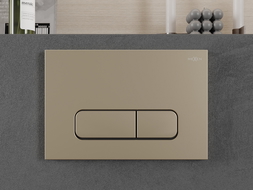 Mexen Fenix 02 flush button, Gold - 600204