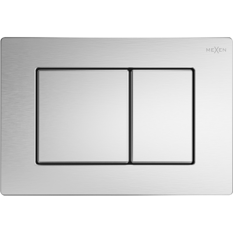 Mexen Fenix 03 flush button, stainless steel - 600312