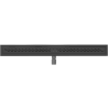 Mexen Flat 360° M18 swivel linear drain 90 cm, Black - 1723090-40